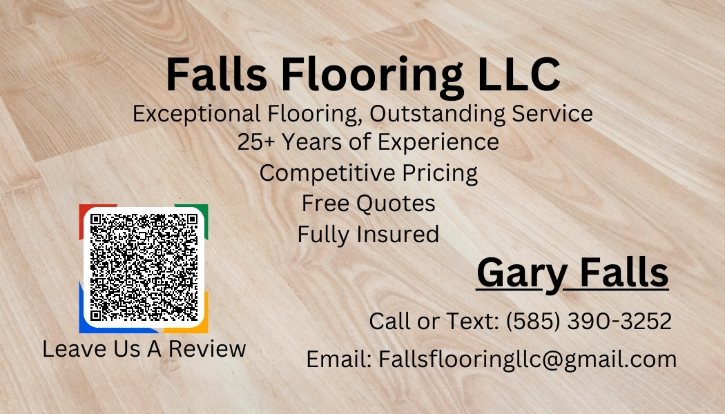 Falls Flooring Business Card Front